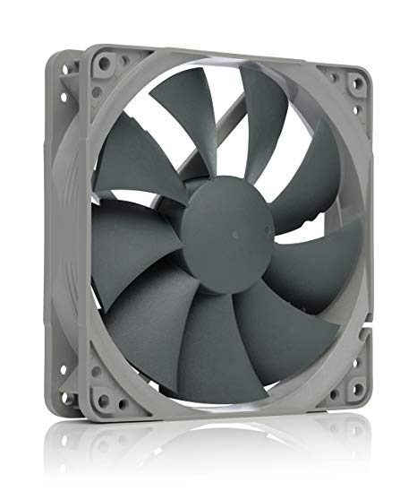 Noctua NF-P12 redux-1700 PWM high-performance quiet 120mm fan, ideal for PC cases, CPU heatsinks and water cooling radiators, award-winning premium model in affordable grey redux edition, grey