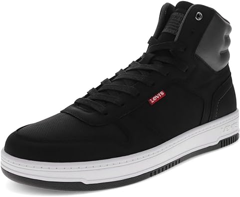 Levi's Mens Drive Hi CBL Vegan Leather Casual Hightop Sneaker Shoe