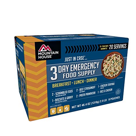 Mountain House 3-Day Emergency Food Supply Kit