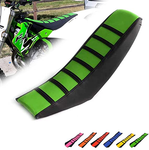 JFG RACING Green Universal Gripper Soft Seat Cover for All Bike Dirt Motorcycle
