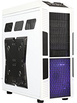 Rosewill Gaming ATX Full Tower Computer Case Cases THOR V2-W Black, white