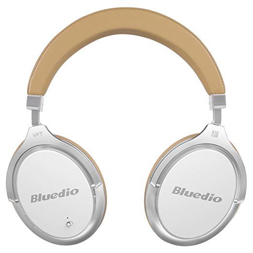 Bluedio F2 (Faith) Active Noise Cancelling Over-ear Business Wireless Bluetooth Headphones with Mic (White)