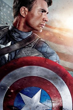(24x36) Captain America: The First Avenger (2011) Movie Poster (SPECIAL THICK POSTER) Original Size 24x36 Inch - Chris Evans, Hayley Atwell, Hugo Weaving