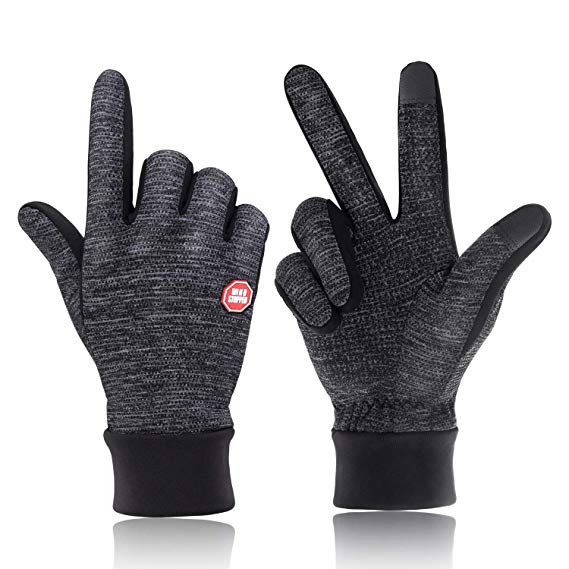 HiCool 2019 Touch Screen Winter Gloves for Men Women Anti-Slip Warm Gloves Cold Weather Outdoor Thermal Gloves for Running Driving Cycling