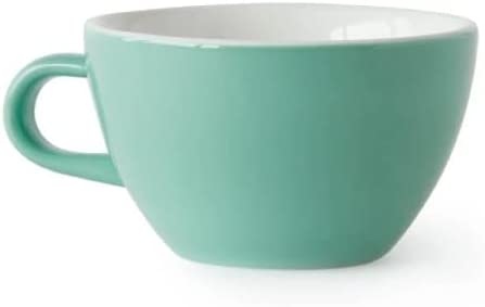 Acme USA Espresso Range Latte Cup (280ml, 9.5oz), Feijoa Green, 6-Pack