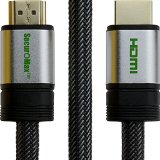 HDMI 20 Cable - Braided Cord 15 ft - Ultra High Speed 18Gbps Wire - Gold Plated Connector Tips - Ethernet  Audio Return - Video 4K 2160p  60Hz HD 1080p 3D - Xbox PlayStation PS3 PS4 PC Apple TV