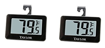 Taylor Precision Products Digital Refrigerator/Freezer Thermometer (2)