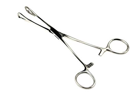 SE 526SF 7” Self-Locking Sponge Forceps