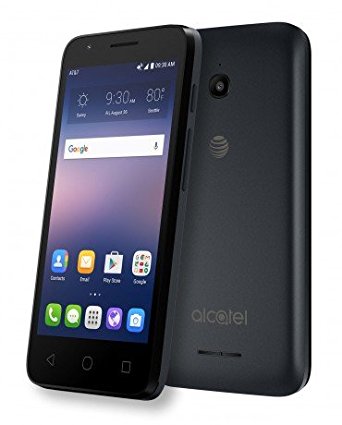 AT&T GoPhone Alcatel Ideal 4G LTE w/ 8GB Memory Prepaid Cell Phone Slate Blue
