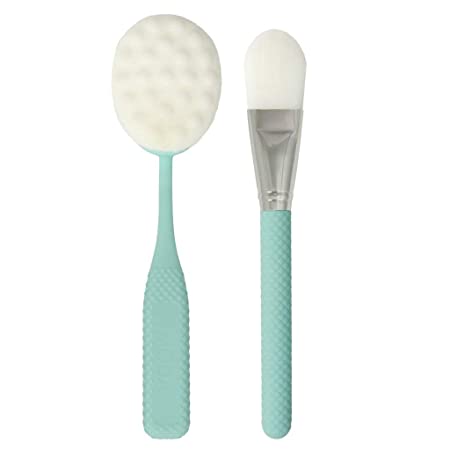 MODA Spa Facial Treatment and Cleansing Kit, Includes, Deep Pore Cleansing and Spa Facial Brushes, Mint