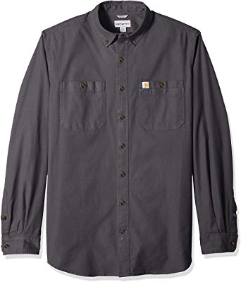 Carhartt Men's Rugged Flex Rigby Long Sleeve Work Shirt (Regular and Big & Tall Sizes)