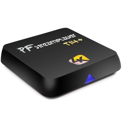 2016 New Model Pigflytech Ti4 Quad Core 2GB8GB4KS812802AC Android TV Box and Game Palyer with Kodi 152 Fully Unlocked Internet Streaming Media Player
