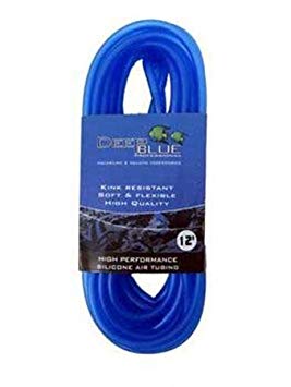 Deep Blue Professional ADB12295 Silicone Air Tubing for Aquarium, 12-Feet