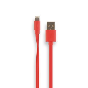 Cyberguys 3 ft Apple MFi Certified (Flat) Lightning 8 Pin to USB Charge and Sync Cable for iPhone iPhone 5/6/6s/Plus/6s Plus/iPad Mini/Air/Pro, Lifetime Guarantee