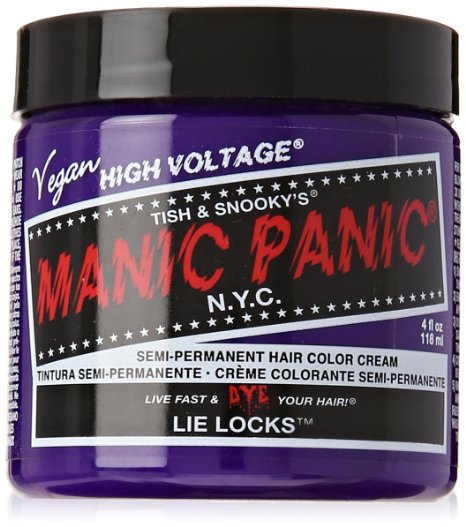 Manic Panic Semi-Permanent Lie Locks Hair Dye 4 oz