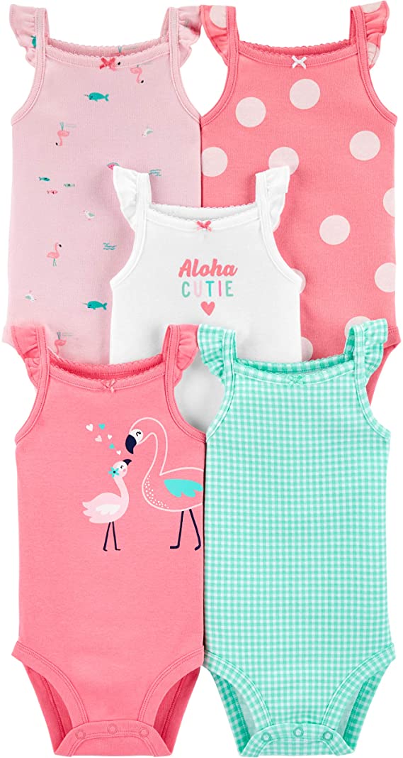 Carter's Baby Girls' Multi-pk Bodysuits 126g330