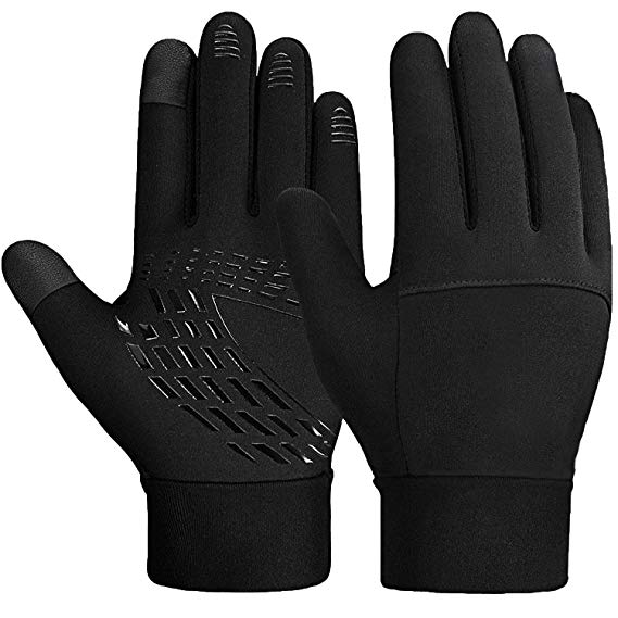 JIANYE Winter Gloves Men Women Touchscreen Thermal Windproof Cold Weather Gloves for Running Driving Skiing