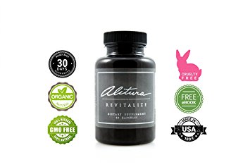 Adaptogenic Herbal Supplement by Alitura Naturals - The First All Natural Organic Dietary Supplement To Reduce Stress and Burn Belly Fat - Will Make You Feel Great, Work Harder, and Look Amazing
