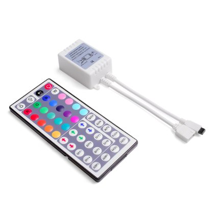 LE 44 KEY IR Remote Controller of RGB LED Strip LED Ribbon Light Static Flash Strobe and Fade Features