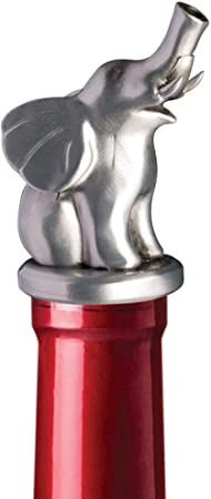 Stainless Steel Elephant Wine Aerator Pourer - Deluxe Decanter Spout for Robust Red and White Wine - Pour Amore Bottle Pourer/Stopper & Air Diffuser by Chris's Stuff