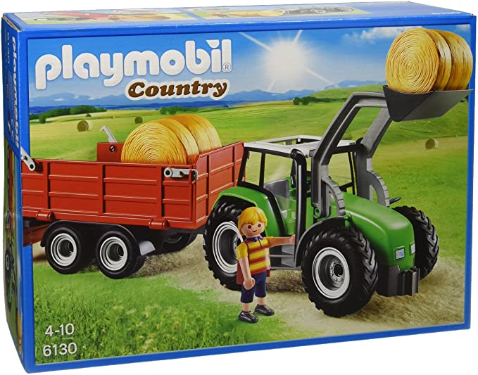 Playmobil 6130 Country Large Tractor with Trailer