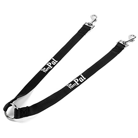 Double Leash - No Tangle Dog Coupler - Best 2 Nylon Leashes - Long - Unchewable - Small Enough for a dual Medium Puppy