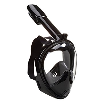 Witmoving 180° Panoramic Snorkel Mask Full Face Breathing Design Surface Snorkeling with Anti-fog and Anti-leak Technology