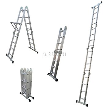 KMS 4.75M Multi Purpose Folding Aluminium Ladder