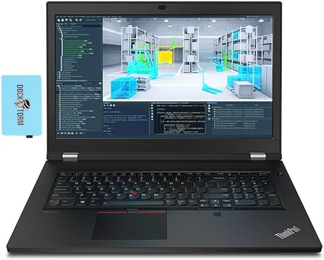 Lenovo ThinkPad P17 Gen 2 Workstation 17.3" 4K UHD IPS (Intel i7-11850H vPro, 64GB RAM, 1TB SSD, RTX A2000 4GB, Backlit KYB, FP, 2 Thunderbolt 4, WiFi 6E, Win11P) w/Dockztorm Hub