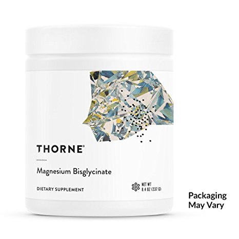 Thorne Research - Magnesium Bisglycinate Powder - To Promote Energy Production, Heart and Lung Function, and Metabolism of Sugar and Carbs - Hint of Citrus - NSF Certified for Sport - 8.4 oz