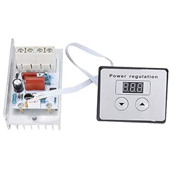 Dimmer Switch,10000W SCR Digital Voltage Regulator Speed Control Dimmer Thermostat AC 220V 80A