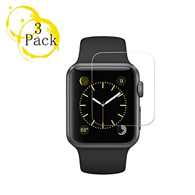 3Pack Apple 40mm Watch Screen Protector (40mm Series 4 Compatible) BBInfinite Full Coverage Anti-Scratch/Anti-Fingerprint/High Definition Screen Protector Compatible Apple Watch 40mm