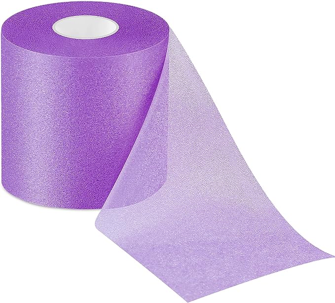 29.5 Yards Foam Underwrap Tape Sports Pre-wrap Athletic Tape 2.76 Inch Wide Elastic Sports Prewrap Artificial Foam Underwrap for Wrist Elbow Knees Ankles (Purple)