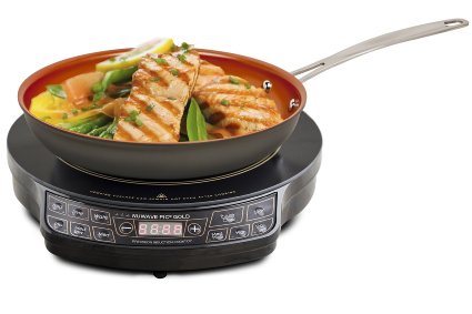 Nuwave PIC Gold with Free 10 12 Inch Non-stick Fry Pan - Now 1500 Watts