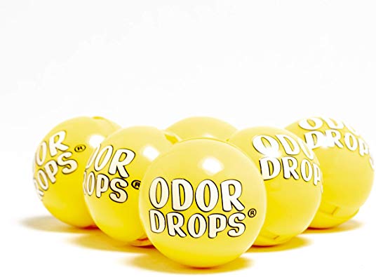 Odor Drops Shoe Deodorizer Balls for Neutralizing Odor and Refreshing Sneakers, Gym Bags, Lockers and Cars 6 Pack