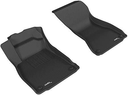 3D MAXpider L1AD04211509 Black All-Weather Floor Mat for Select Audi A4 Models Front Row