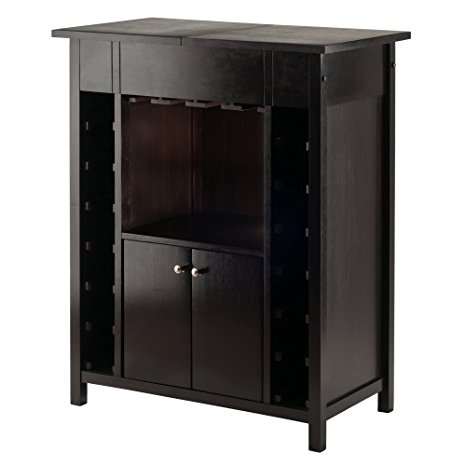 Winsome Wood Yukon Wine Cabinet