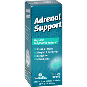 Adrenal Support Natra-Bio 1 oz Liquid