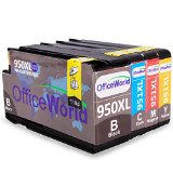 OfficeWorld 1 Set Pack Compatible Ink Cartridges for HP950951 Suitable for HP Officejet Pro 8600 8610 8620 8630 8640 8100 8625 8615 Printer
