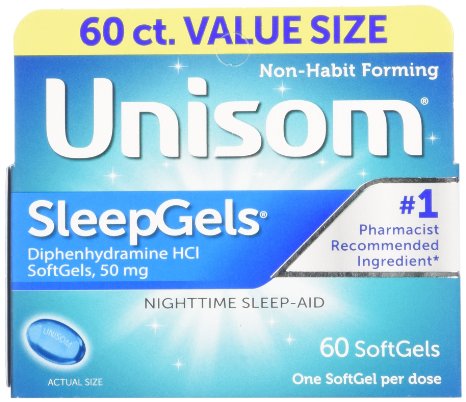 Unisom Sleep Gels 60 Count