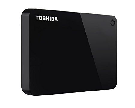 Toshiba HDTC920XK3AA Canvio Advance 2TB Portable External Hard Drive USB 3.0, Black