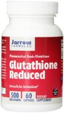 Jarrow Formulas Reduced Glutathione 500 mg 60 Count