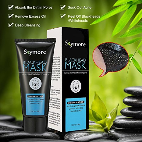Skymore Blackhead Remover Mask-Peel Off Facial Deep Cleansing Mask-Acne Mud Nose Mask 60g