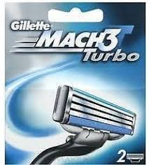 Gillétte Mach 3 Turbo Razor Refill Cartridges 10-Count (Made In Germany)