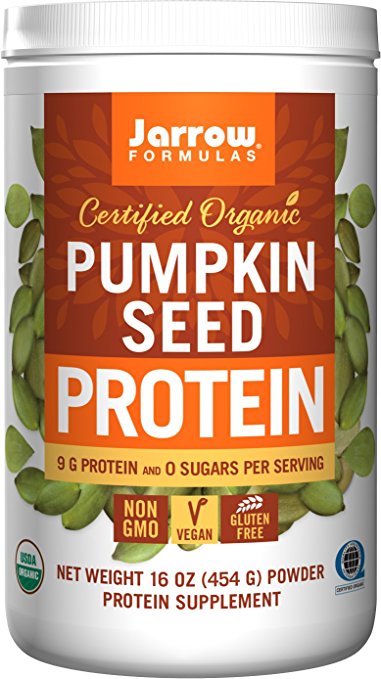 Jarrow Formulas Organic Pumpkin Seed Protein, 16 Ounce