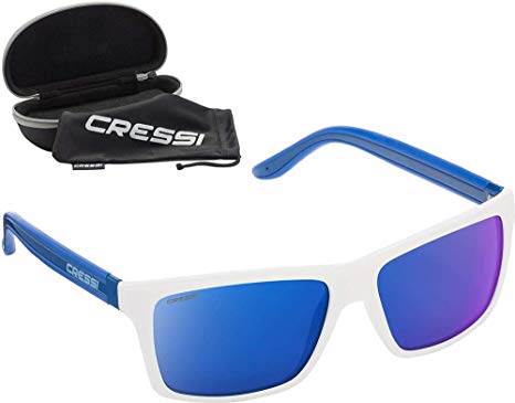 Cressi Rio - Premium Sport Sunglasses Polarized Lens 100 Percent UV Protection