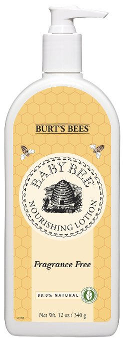 Burts Bees Baby Bee Fragrance Free Lotion 12 Ounces