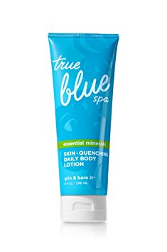 Bath & Body Works True Blue Spa Skin-quenching Daily Body Lotion Grin & Bare It 8 Oz. by Bath & Body Works