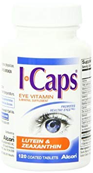 ICaps Lutein & Zeaxanthin Formula, Coated Tablets (360 Coated Tablets) by ICaps