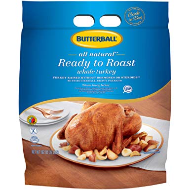 Butterball, Ready to Roast Whole Turkey, 12 lbs (Frozen)